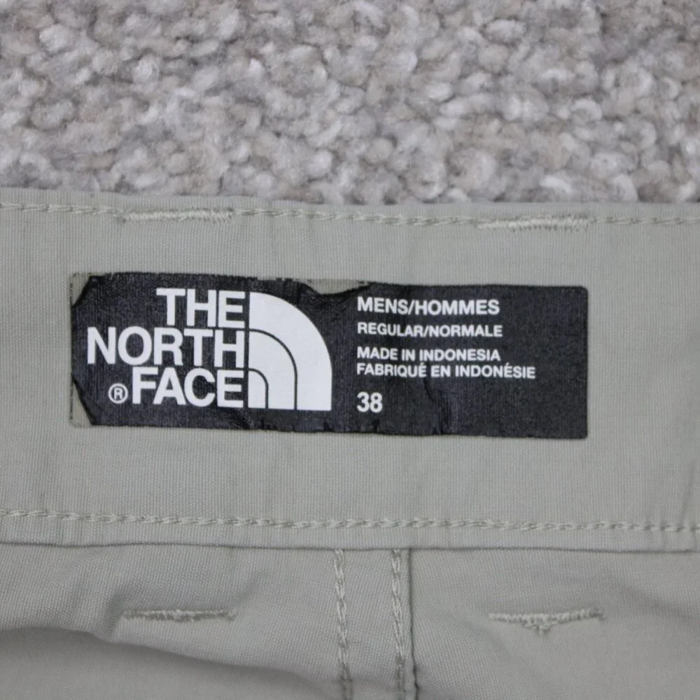 The North Face Pants Men 38x32 Beige Water Resistant Hiking Outdoor Straight Leg